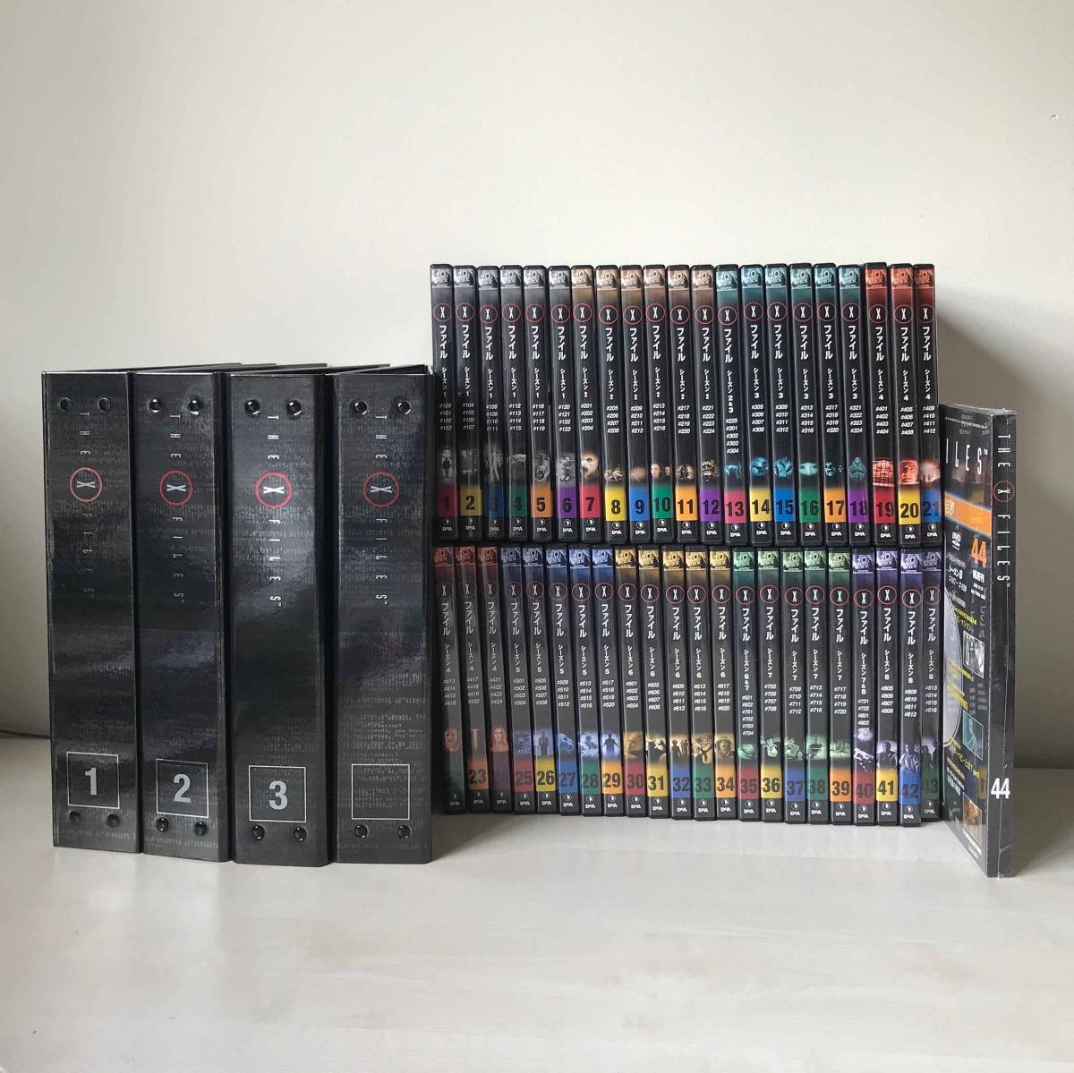 DeAGOSTINI THE X FILES デアゴスティーニ Xファイル DVDコレクション 44巻　冊子44冊付属 バインダー付き