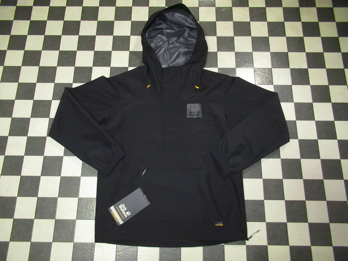 女性が喜ぶ♪ ☆ジャックウルフスキン☆新品 S 黒 JP DOWNPOUR ANORAK