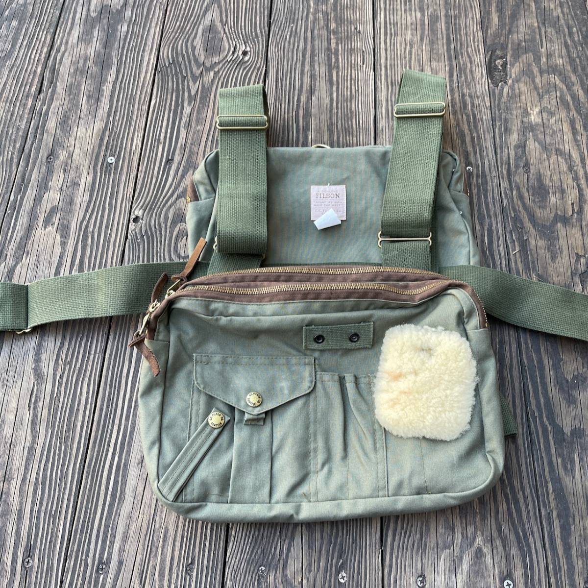 VINTAGE FILSON フィルソン 130SH チェストパック フィッシング VINTAGE FILSON フィルソン 130SH チェストパック フィッシング