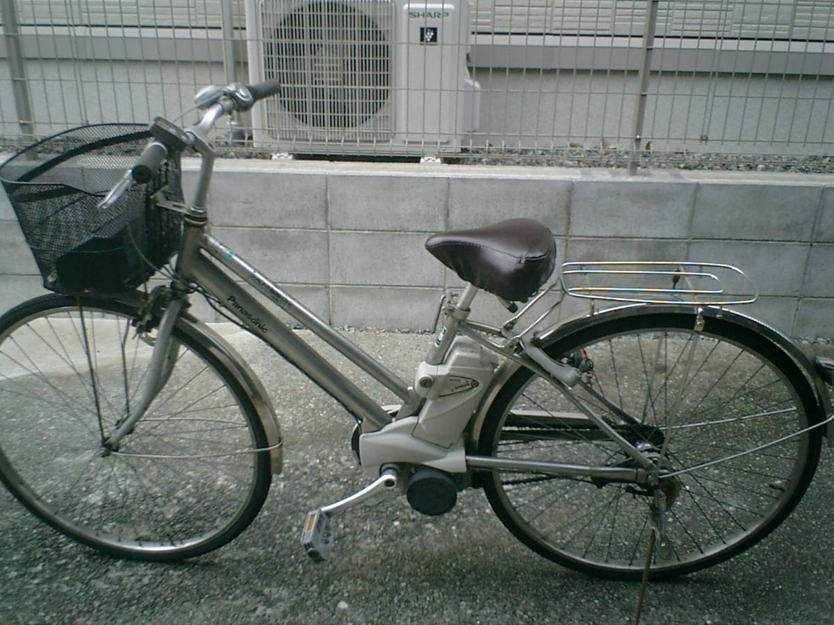 電動自転車 Panasonic ALFIT vivi SP2 ガンメタ 車体のみ-