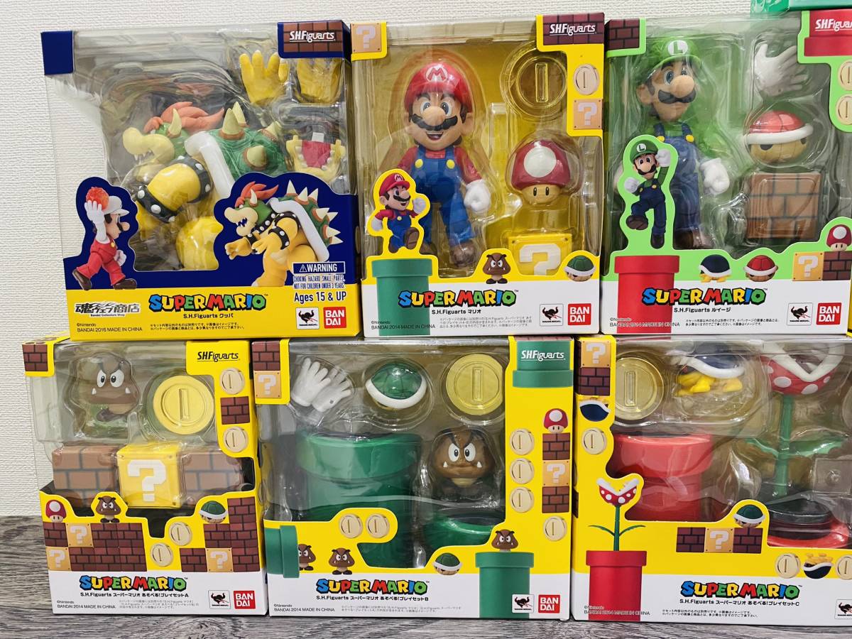 Yahoo!オークション - S.H.Figuarts スーパーマリオ 全10種 Yahoo!オークション - S.H.Figuarts スーパーマリオ 全10種