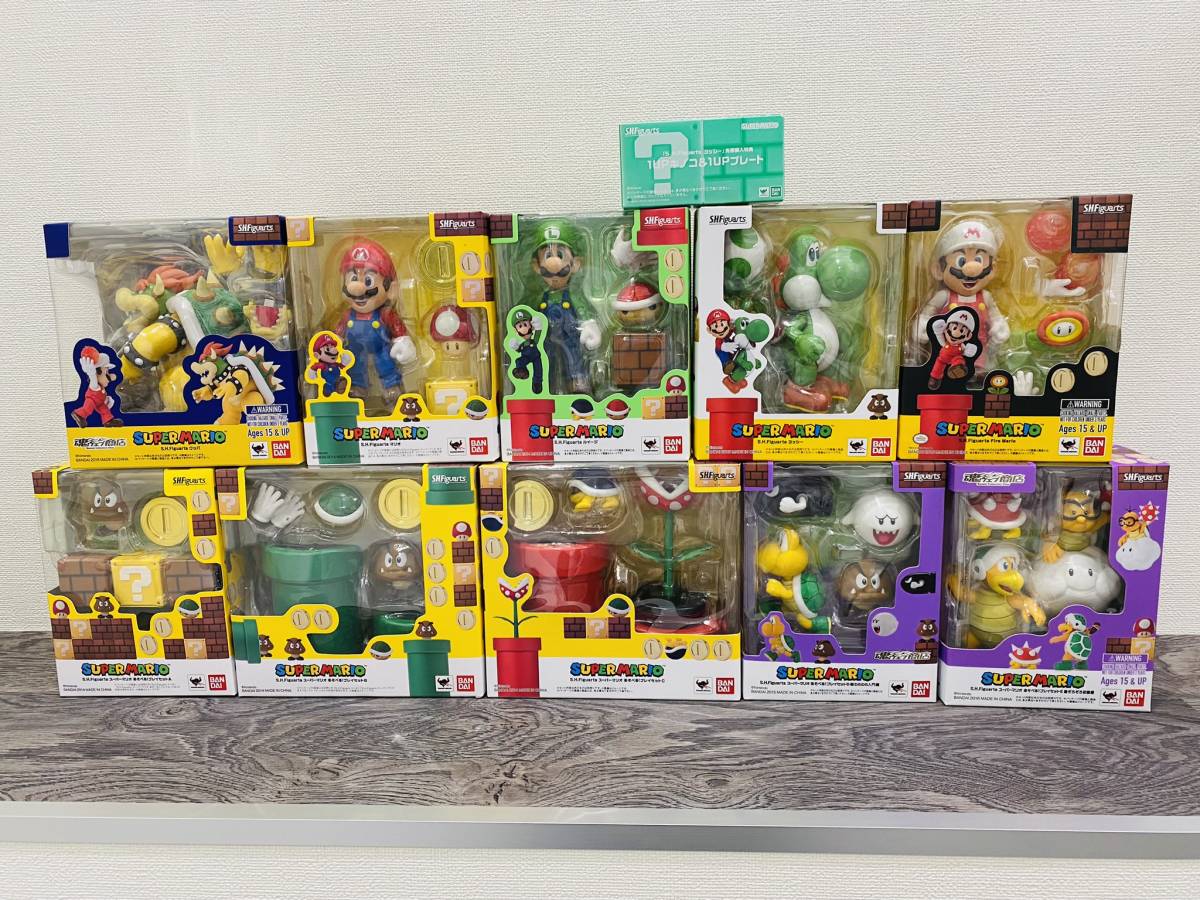 Yahoo!オークション - S.H.Figuarts スーパーマリオ 全10種 Yahoo!オークション - S.H.Figuarts スーパーマリオ 全10種