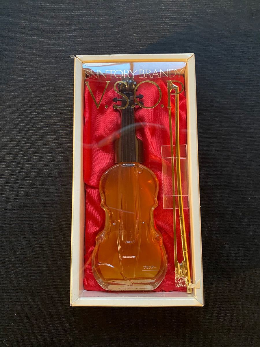 サントリー ブランデー XO デラックス 楽器ボトル バイオリン型