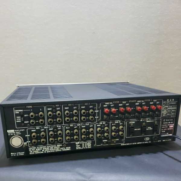 ■VICTOR/ビクター 4ｃｈアンプ CD-4 JA-X9 ジャンク 数量限定，HOT ◇Victor 4ch プリメインアンプ JA-X9