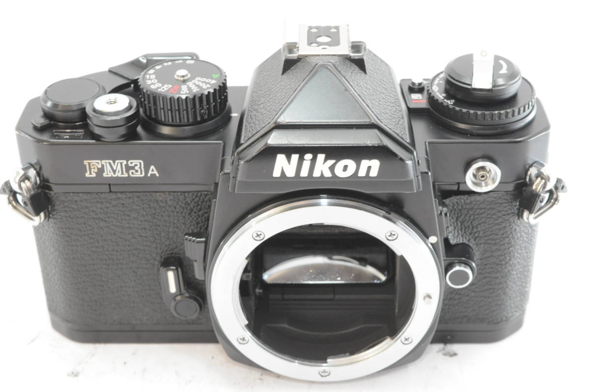 ★極上美品★ ニコン NIKON FM3A ブラックボディ ★完動品 ＃7628_画像2