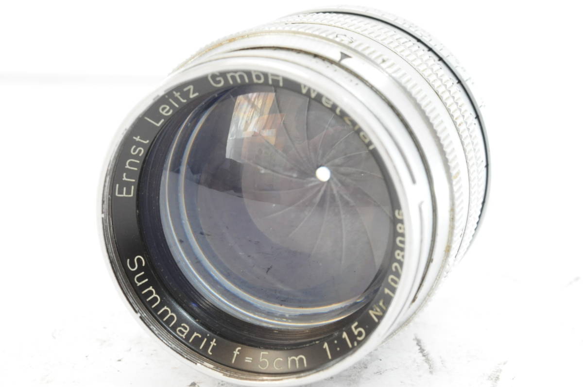 美品】LEICA ズマリット Summarit 50mm f1.5 5cm-