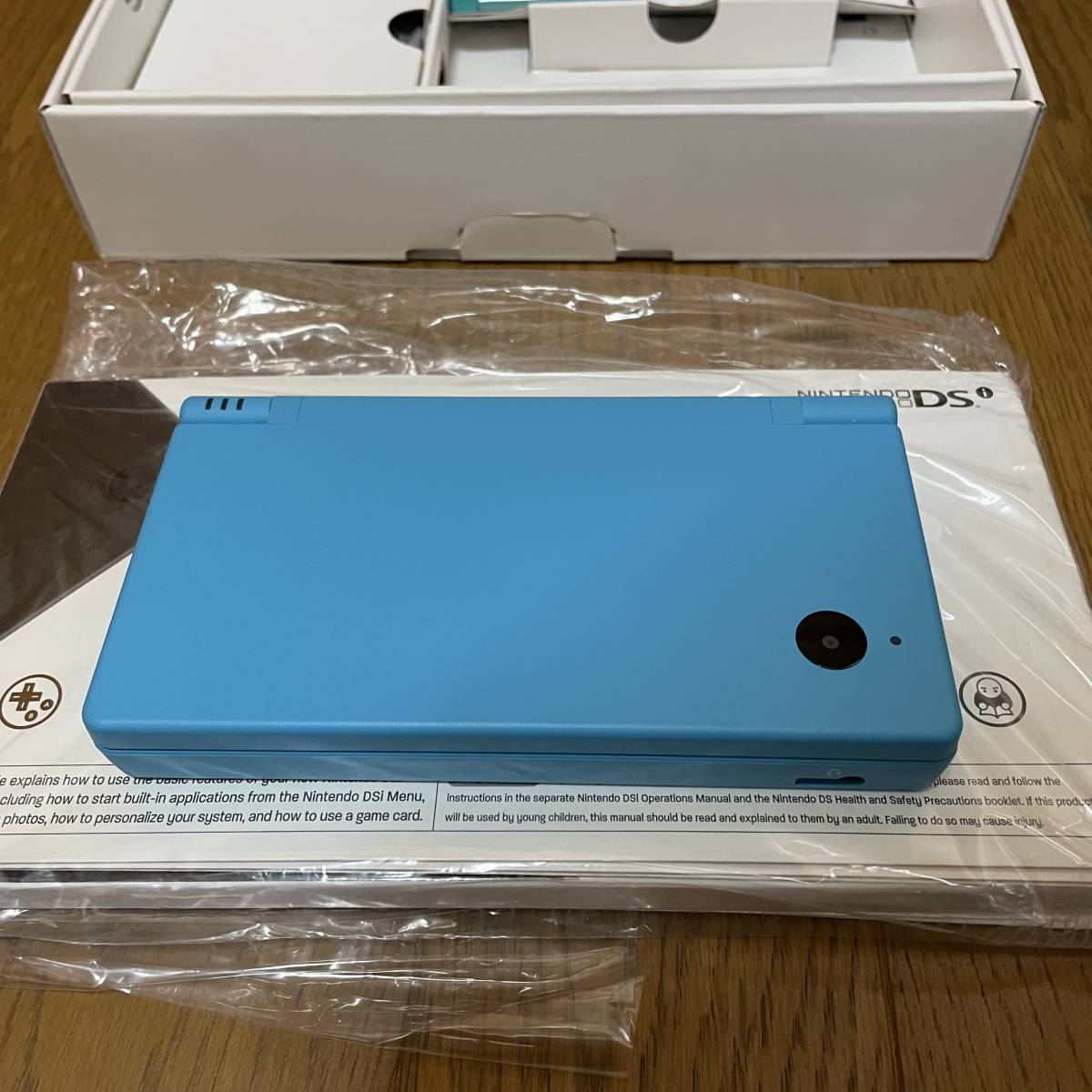  Nintendo DSi коврик голубой корпус полный комплект Северная Америка версия ограничение цвет коробка инструкция имеется прекрасный товар иностранная версия Nintendo nintendo анонимность рассылка 