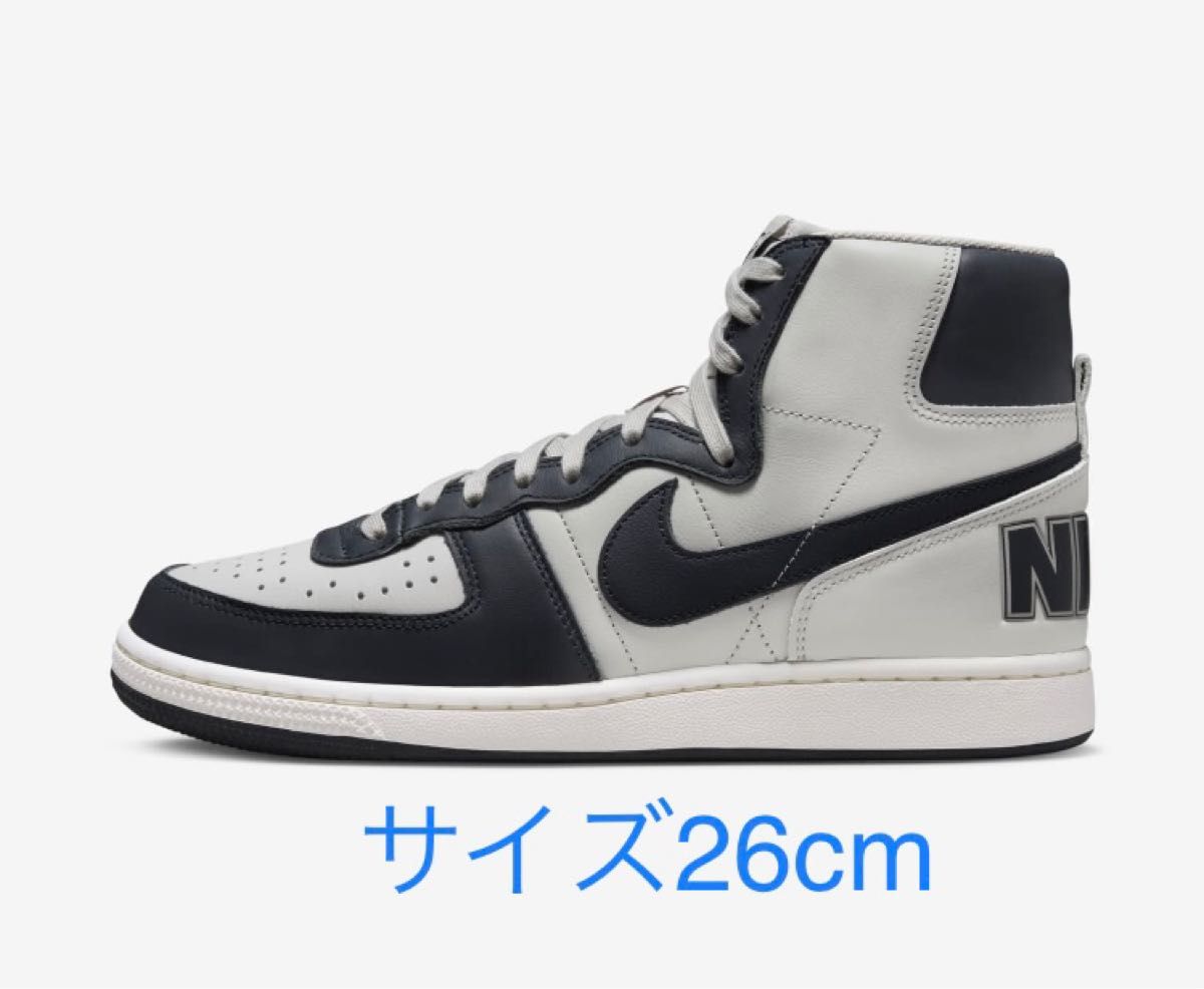 NIKE2003年TERMINATER HIターミネーターハイ灰紺28㎝新品箱付 靴