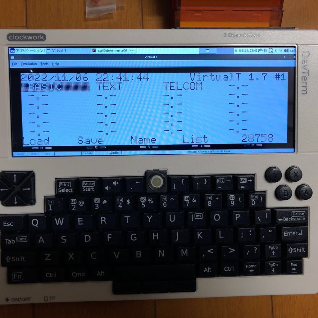 リサイクル DevTerm A06 4GB ハンドヘルドコンピューター PC-8201風