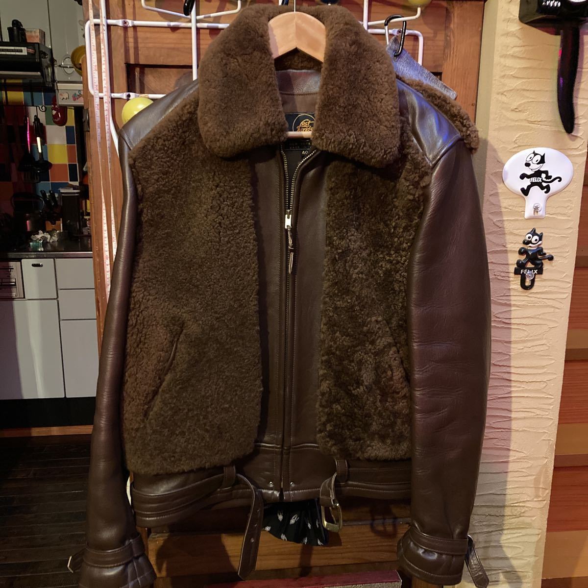新品 ロストワールド 熊ジャン グリズリージャケットUSA製 ビンテージ
