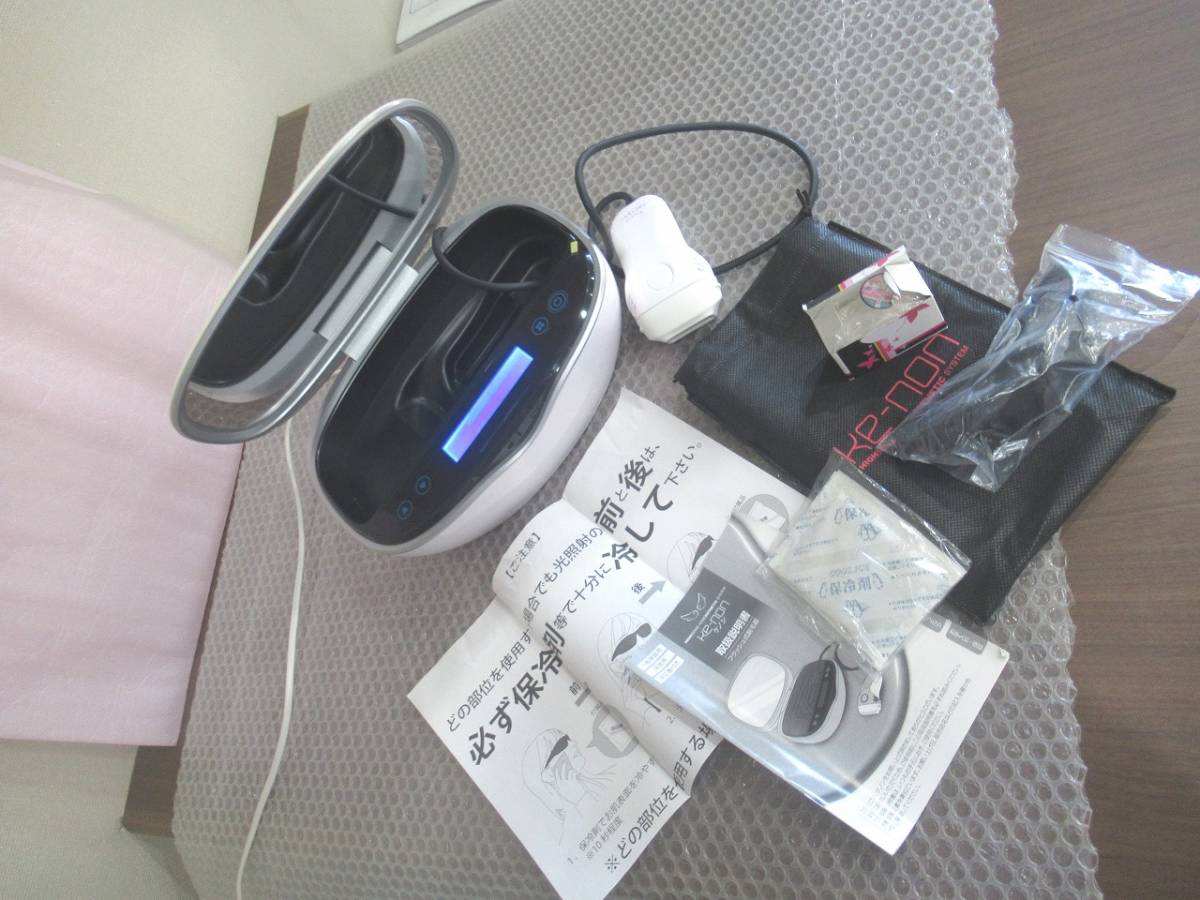 先行販売商品 KE-NON 脱毛器日本製 家庭用 フラッシュ式 パール