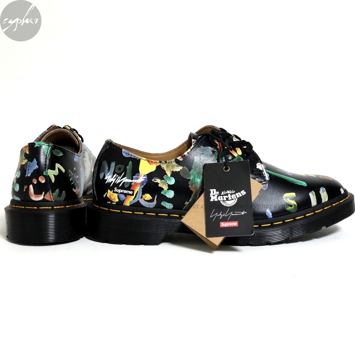 US8 26cm 新品 22AW Supreme Yohji Yamamoto Dr.Martens 1461 3-Eye