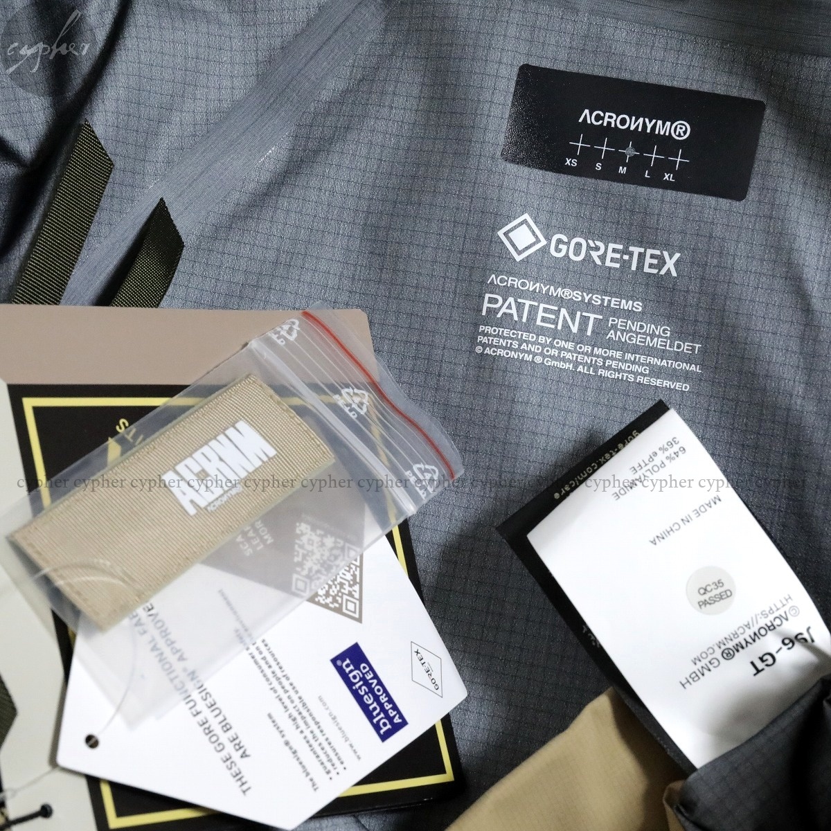 M 新品 22SS ACRONYM J96-GT 3L GORE-TEX PRO ジャケット カーキ