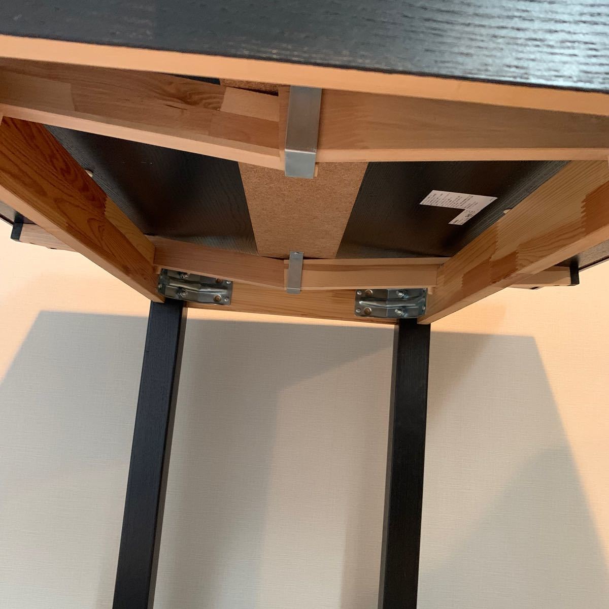 ダイニングテーブル イケア IKEA BJURSTA 黒 ブラック 伸縮 ダイニングテーブル イケア IKEA BJURSTA 黒 ブラック 伸縮