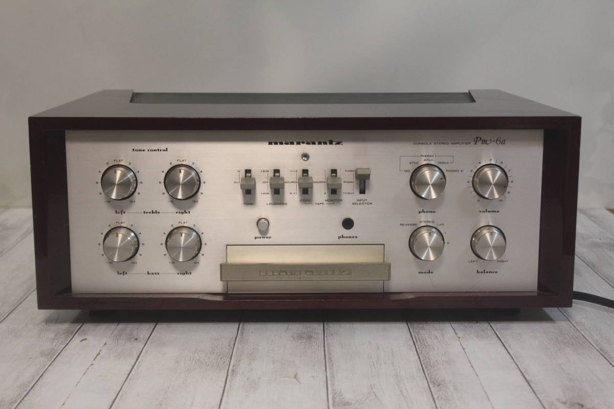 Yahoo!オークション - marantz プリメインアンプ PM-6A ウッド Yahoo!オークション - marantz プリメインアンプ PM-6A ウッド
