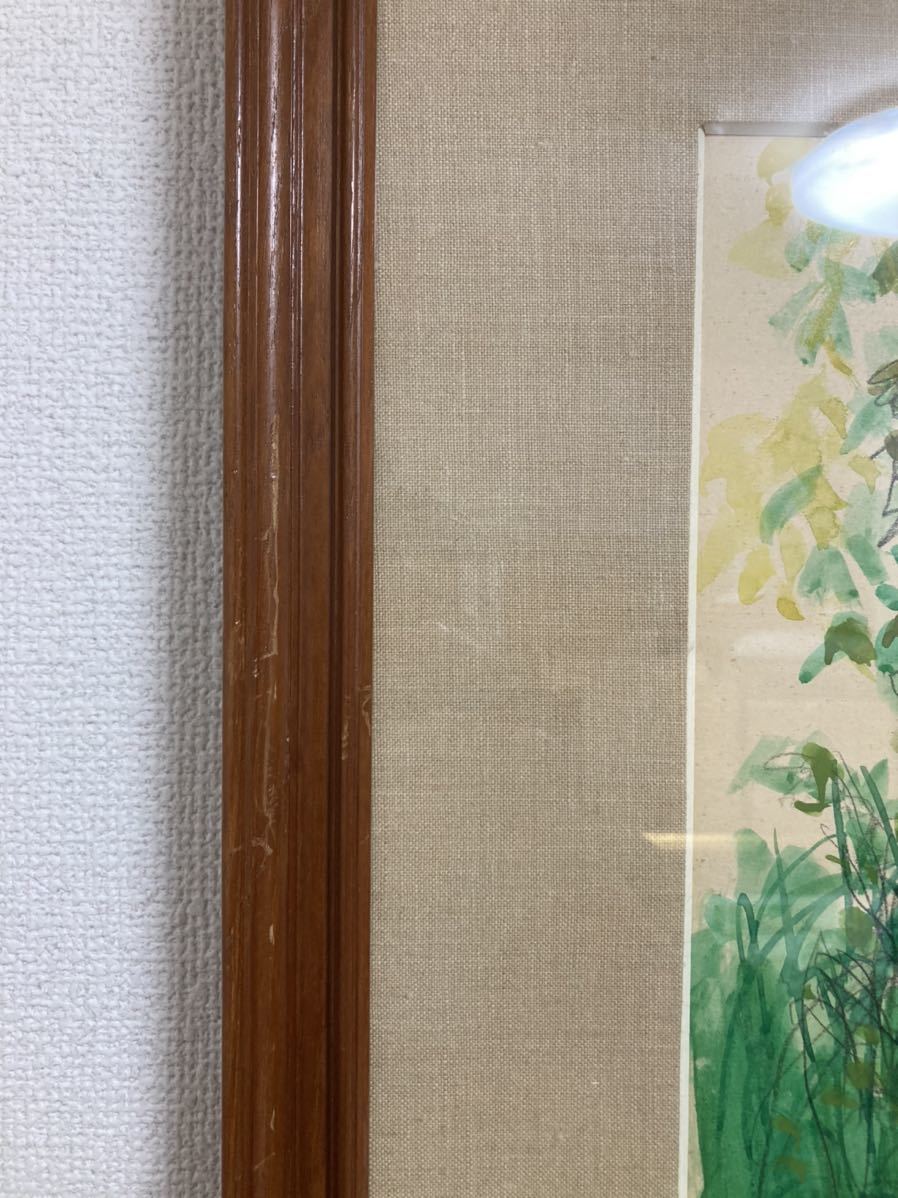 真作保証】小松崎邦雄 水彩画 真筆 原画 肉筆 額装品 絵画 | charcas
