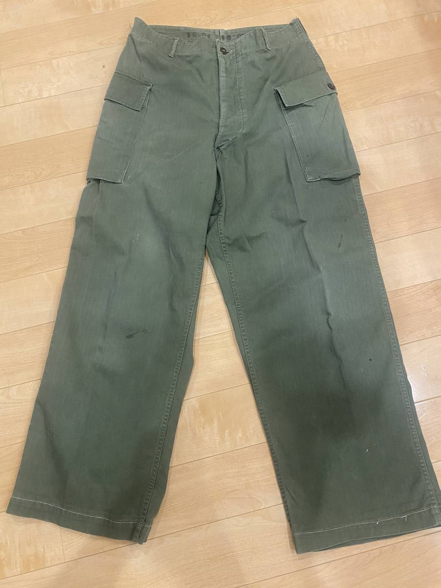 ビンテージ M43 カーゴパンツヘリンボーン HBT sandiegokidsdentist.com