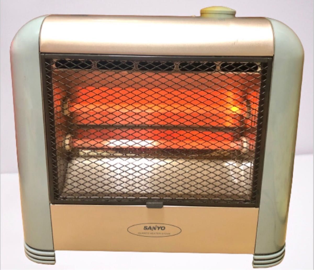 美品 SANYO サンヨー 電気ストーブ R-806 足元暖房 点灯OFF機能 美品 SANYO サンヨー 電気ストーブ R-806 足元暖房 点灯OFF機能