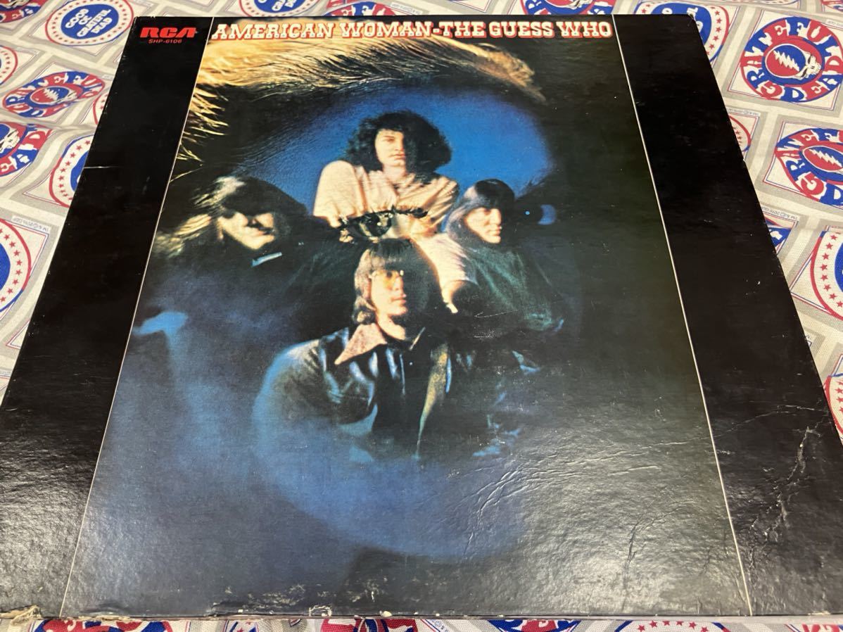 The Guess Who★中古LP国内盤「ゲス・フー～アメリカン・ウーマン」_画像1