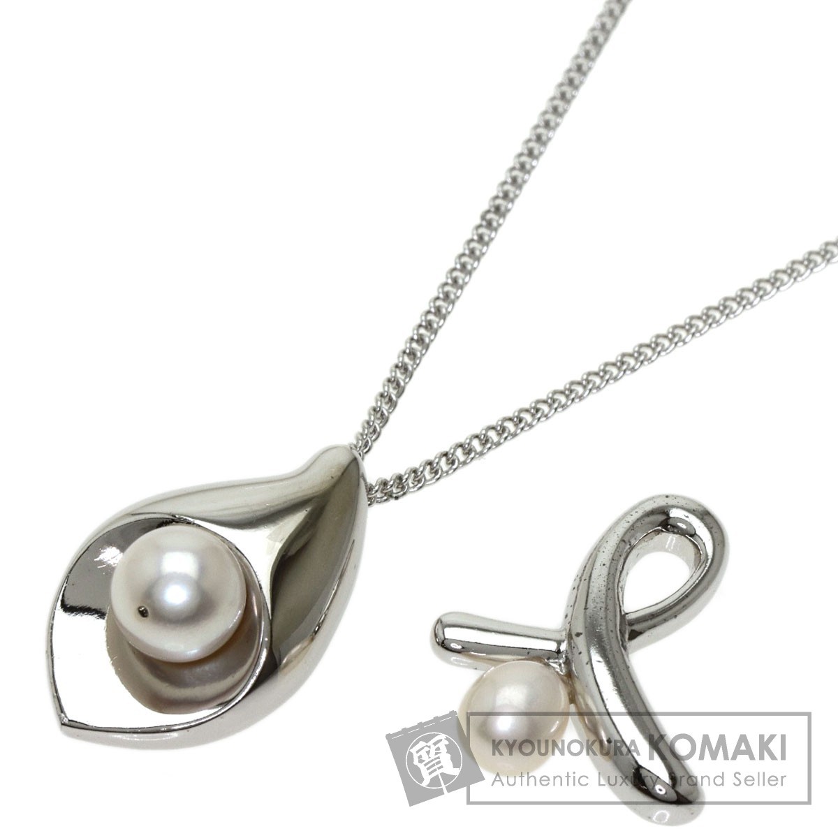 一番人気物 2点セット トップ 真珠 パール タサキ TASAKI ネックレス