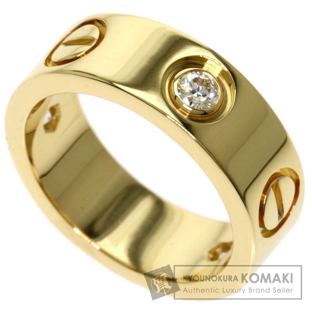 総合福袋 CARTIER カルティエ ラブリングハーフ ダイヤモンド #47