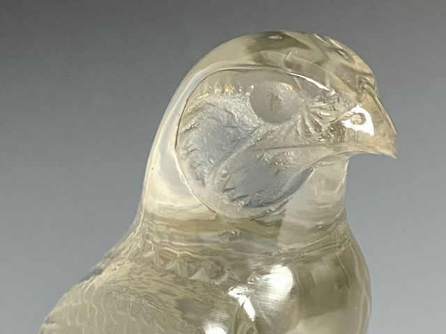 《芦》　Rene Lalique　ルネ・ラリック　FAUCON　ラジエターキャップ　真作保証_画像4