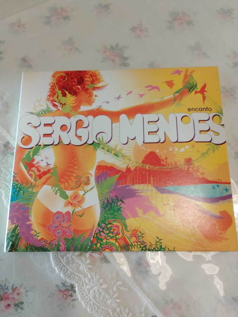 セルジオ・メンデス　ENCANTO SERGIO MENDES 紙ジャケ　ドリカム　fergie 中古CD_画像1
