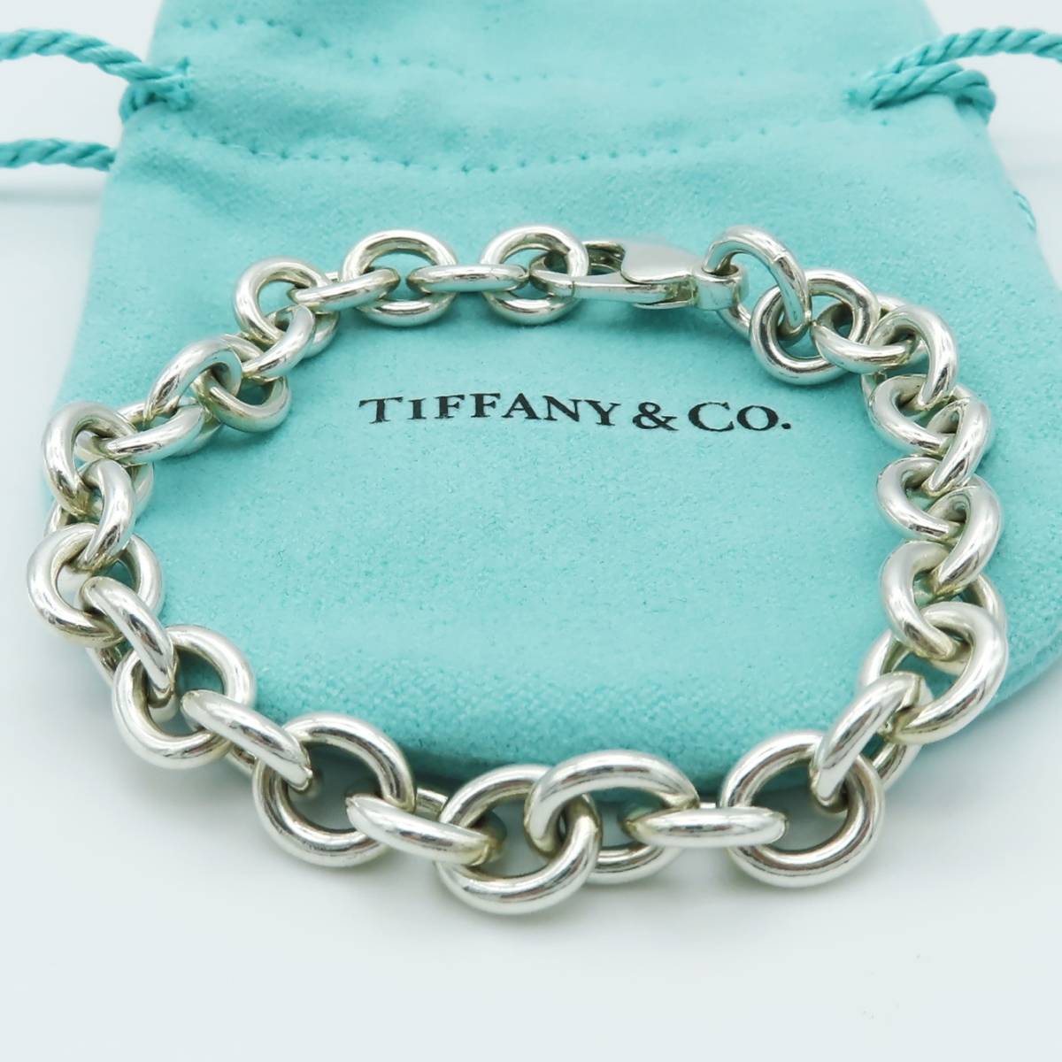 新作モデル リンク ドーナツ ティファニー Tiffany&Co. 美品 【送料