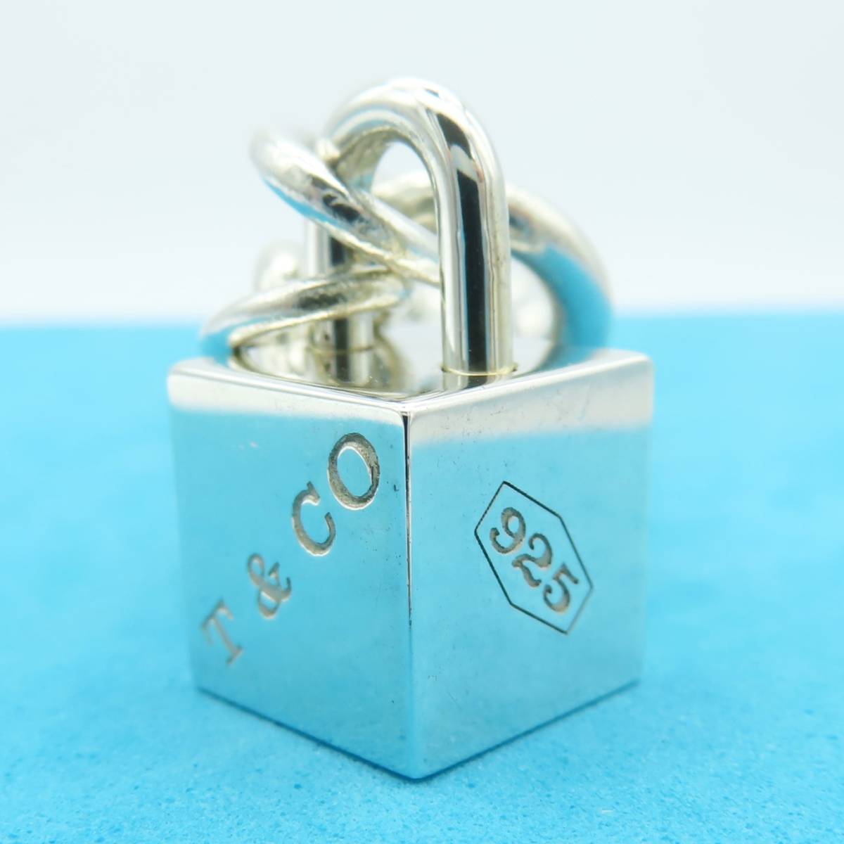 希少 美品 ティファニー キューブ ロック ドーナツ ブレスレット NH21