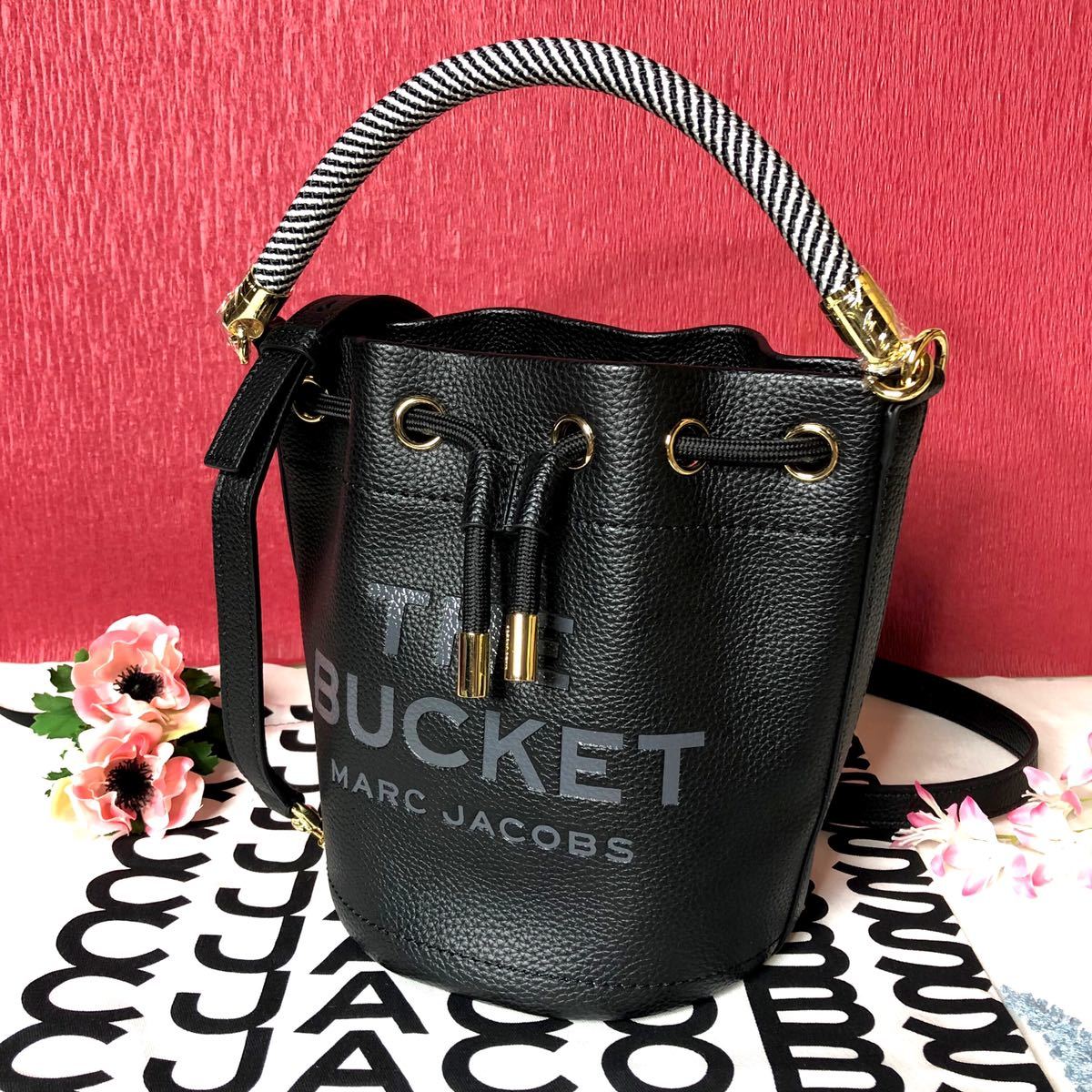 ブランド品専門の MARC JACOBS マークジェイコブス ミニバケットバッグ