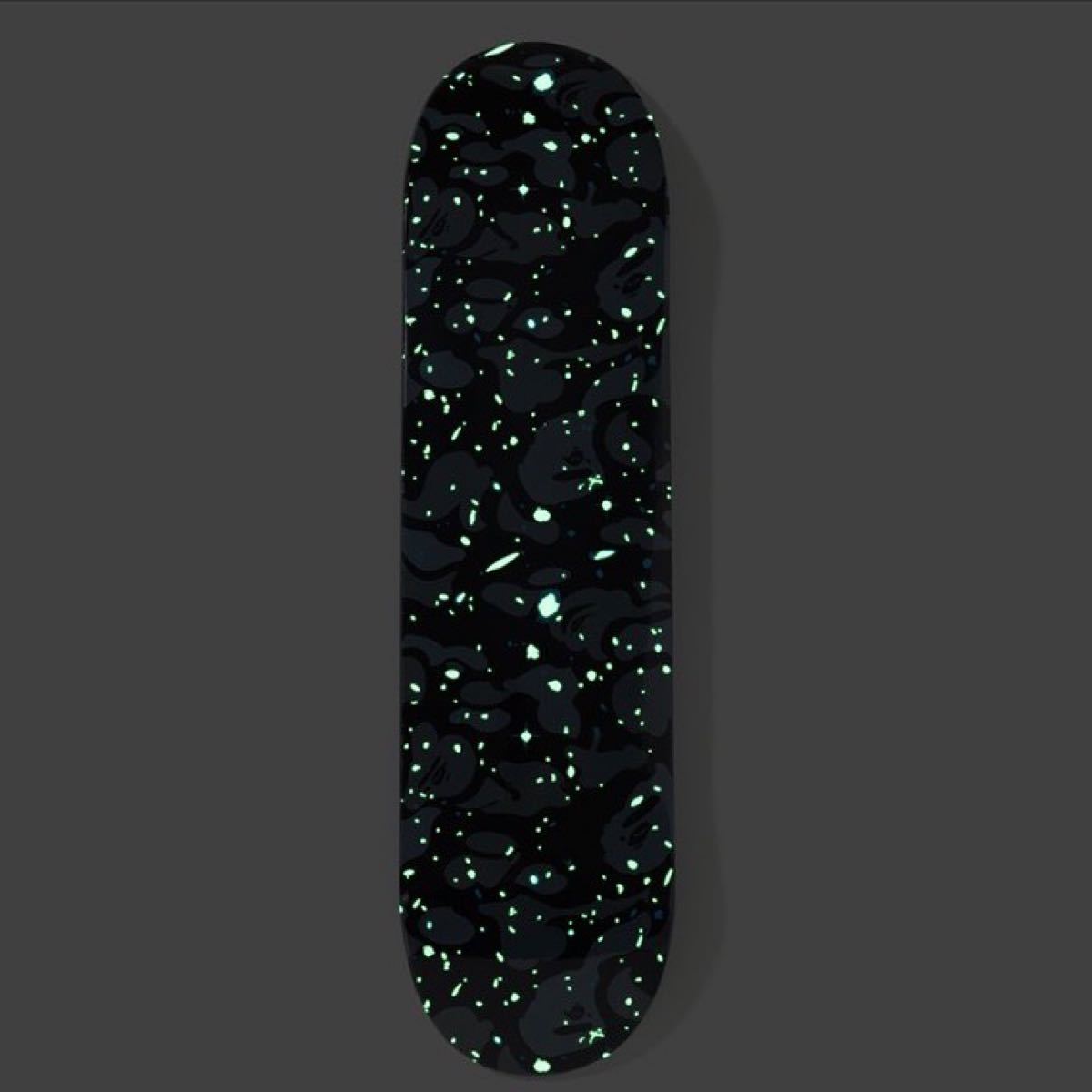 SPACE CAMO SKATEBOARD 黒 BAPE-