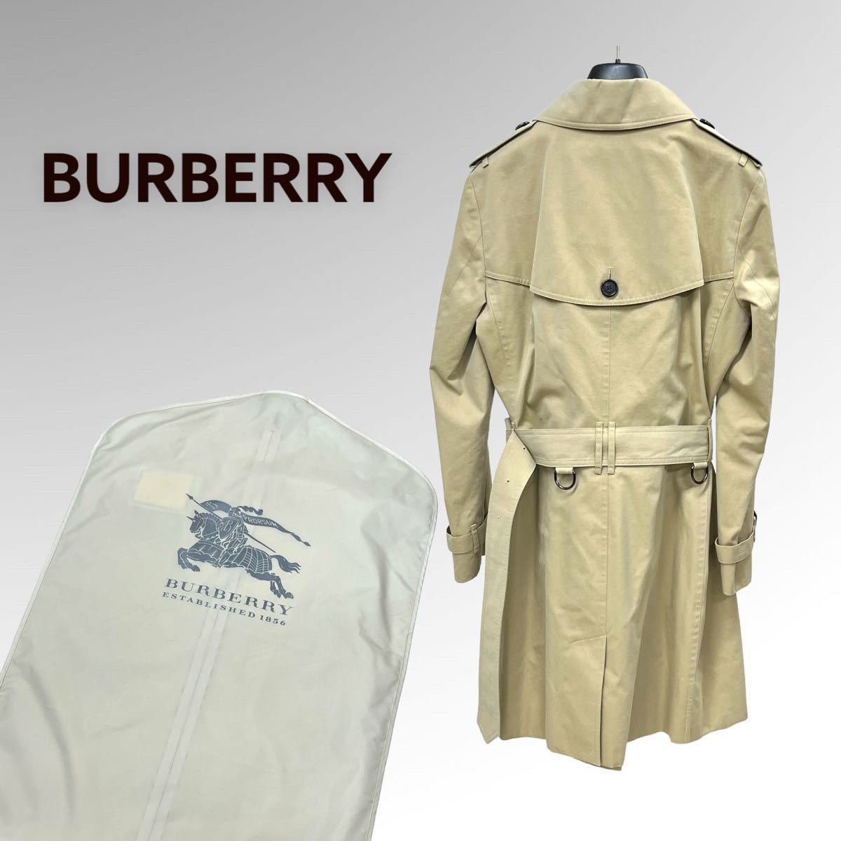 ガーメントタグ付き BURBERRY バーバリー THE SANDRINGHAM サンドリンガム 裏地ノバチェック トレンチコート レディース GBBURLIMCAS