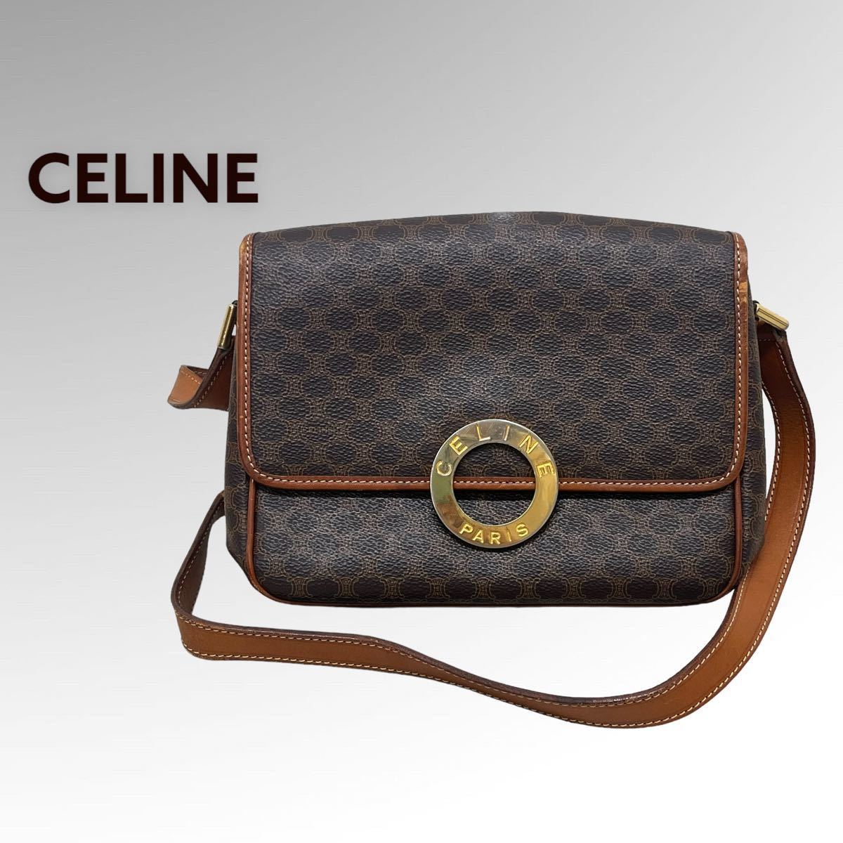 新規購入 CELINE セリーヌ Vintage ヴィンテージ サークルロゴ VINTAGE