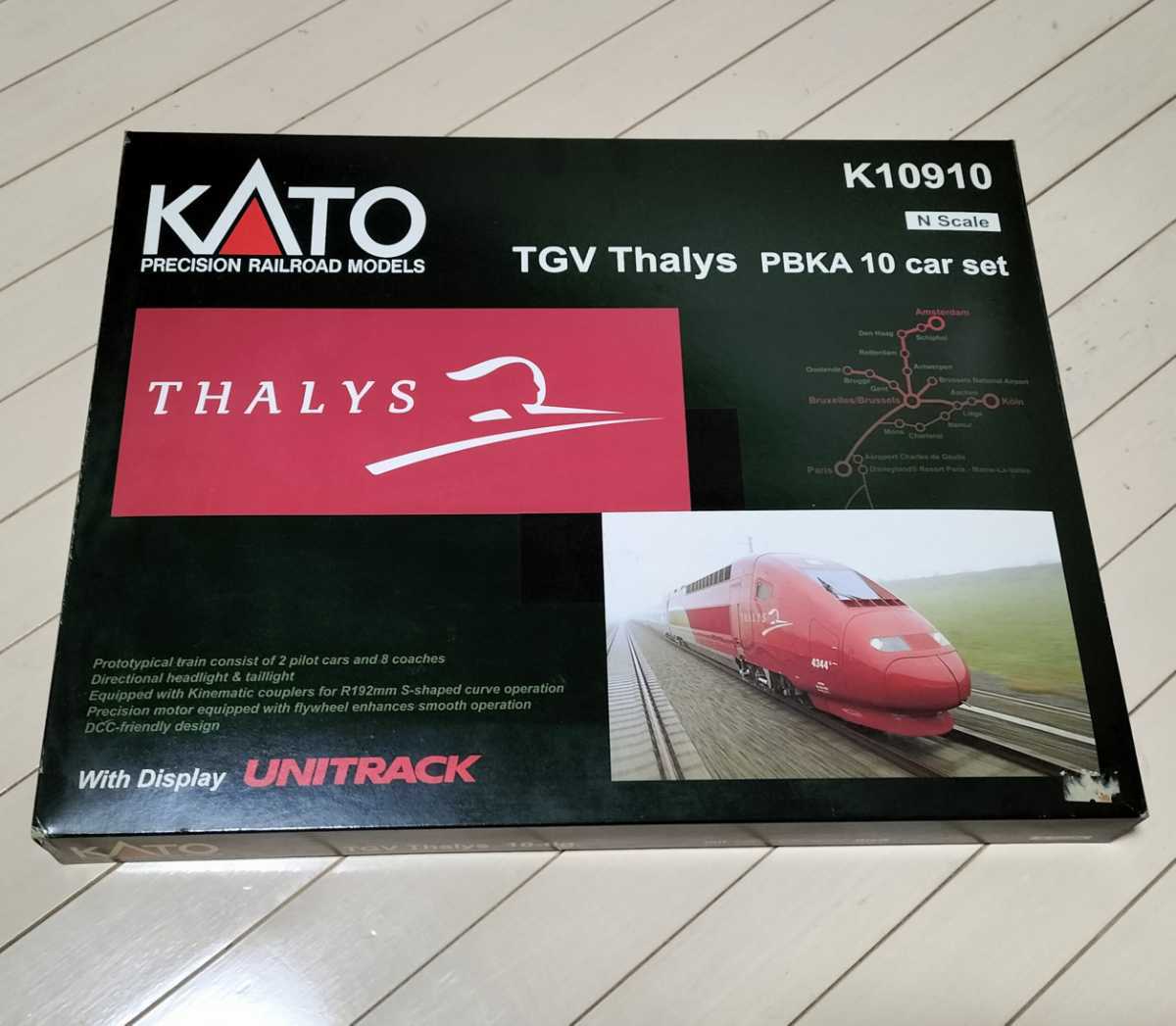 カトー K10910 TGV Thalys PBKA タリス - 鉄道模型