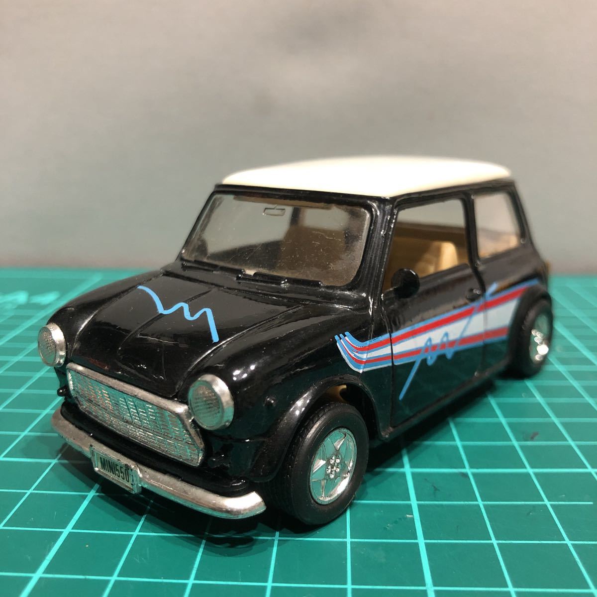 A-1 Welly WELLY Mini Cooper large gya -stroke pullback minicar outright sales secondhand goods 