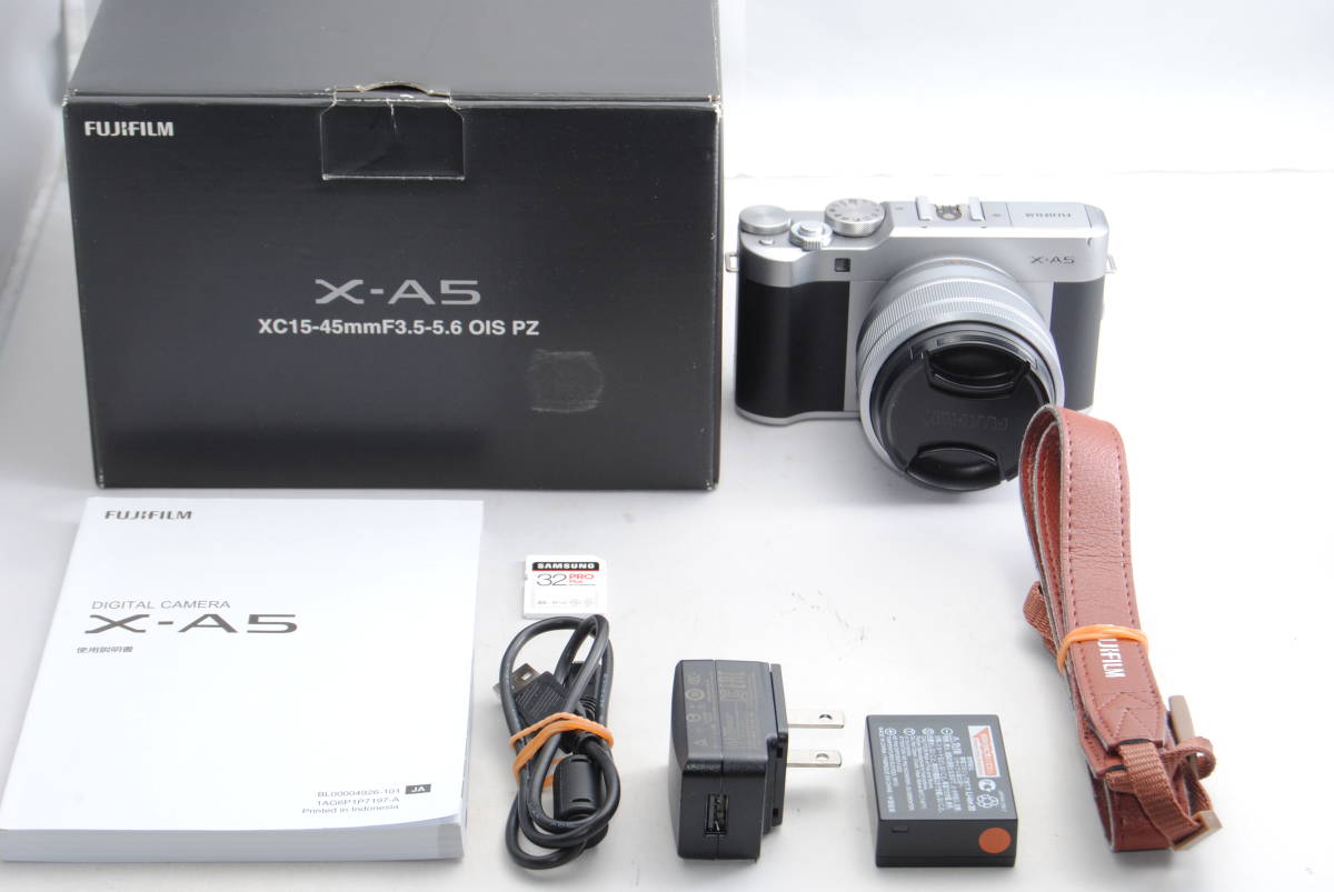 格安SALEスタート】 FUJI FILM X-A5 二つレンズキット SILVER general