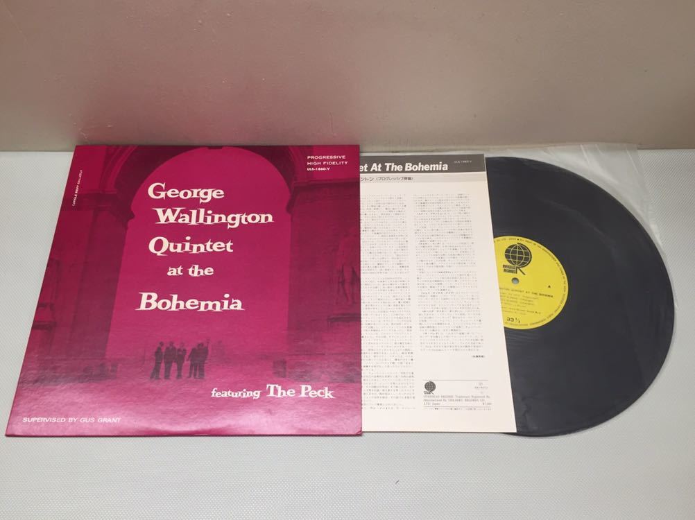 TA07211/George Washington Quintet at the Bohemia/ジョージワシントン/jazz/ジャズ/LPレコード_画像3