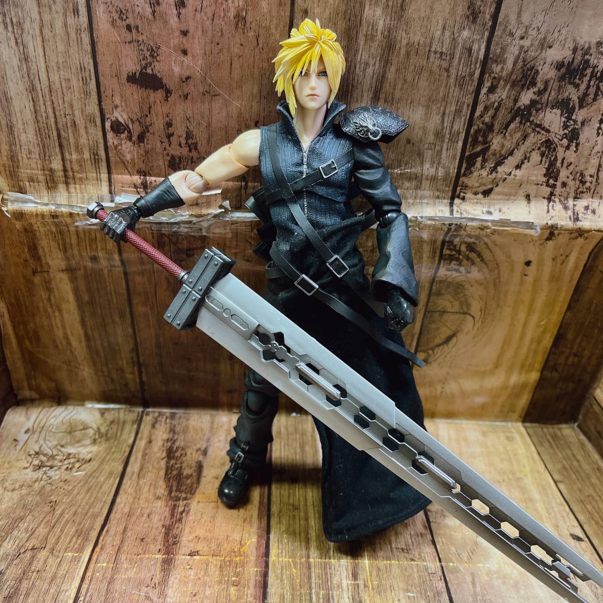 ヤフオク! - 【05】中古 プレイアーツ改 クラウド ファイナルファン...