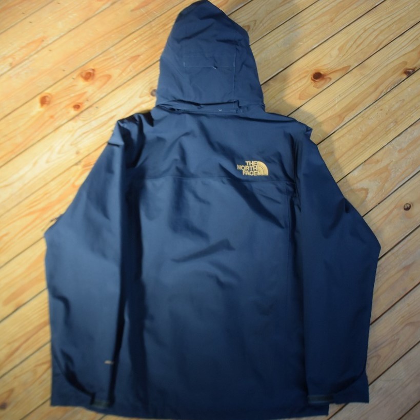 USA古着 ノースフェイス The North Face マウンテンパーカー メンズ Mサイズ DRYVENT 撥水性 ナイロン フード取り外し可能 登山 J2213_画像3