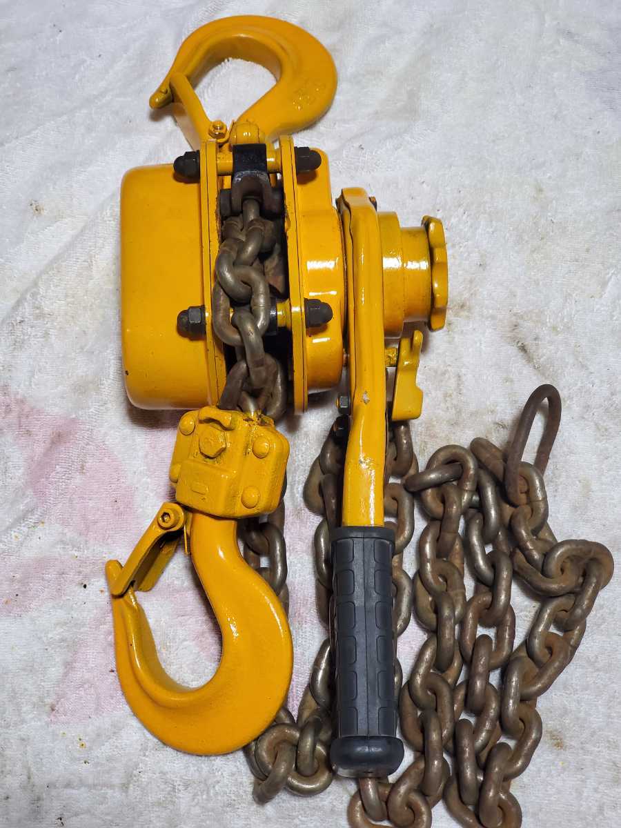KITO キトーレバーブロック 2,5t 中古分解整備済み 1台 その他 KITO キトーレバーブロック 2,5t 中古分解整備済み 1台 その他