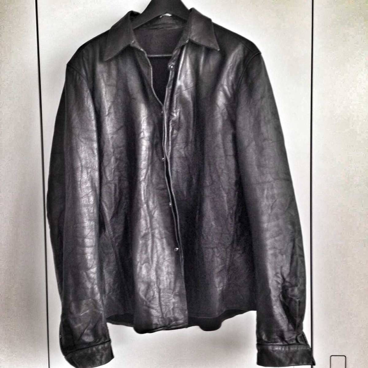 希少 美品 初期 CDIEM カルペディエム leather shirt レザーシャツ m_moriabc LMaltieri アルティエリ_画像1