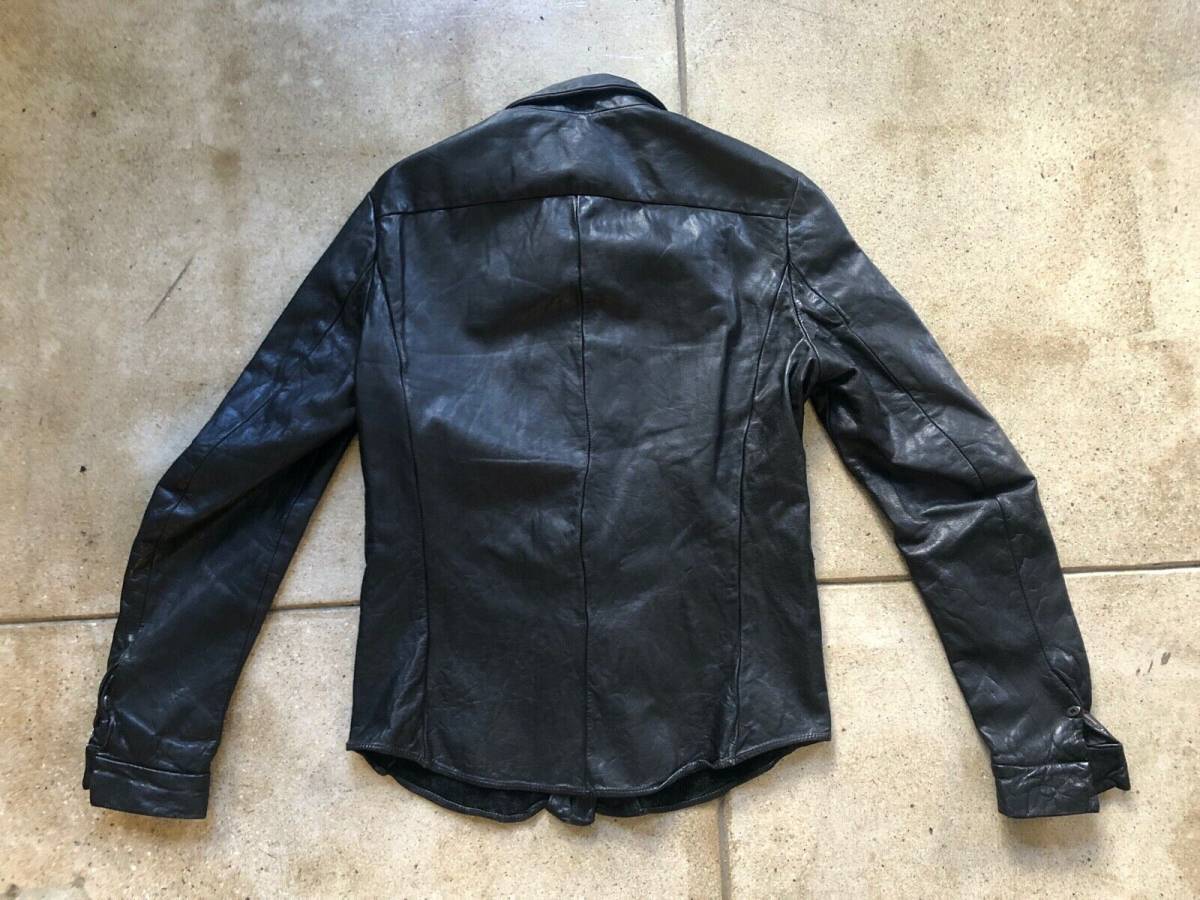 希少 美品 初期 CDIEM カルペディエム leather shirt レザーシャツ m_moriabc LMaltieri アルティエリ_画像5