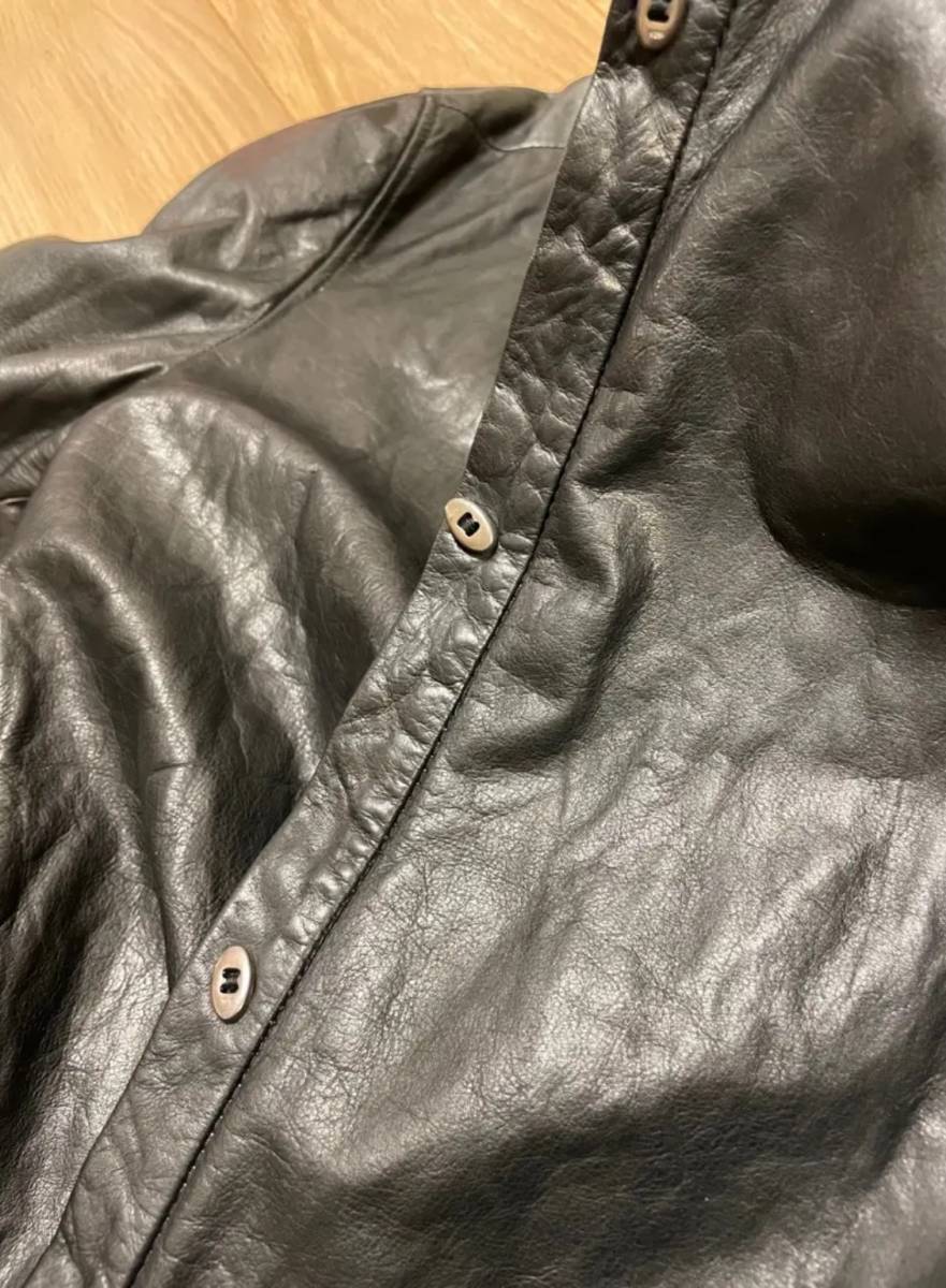 希少 美品 初期 CDIEM カルペディエム leather shirt レザーシャツ m_moriabc LMaltieri アルティエリ_画像8