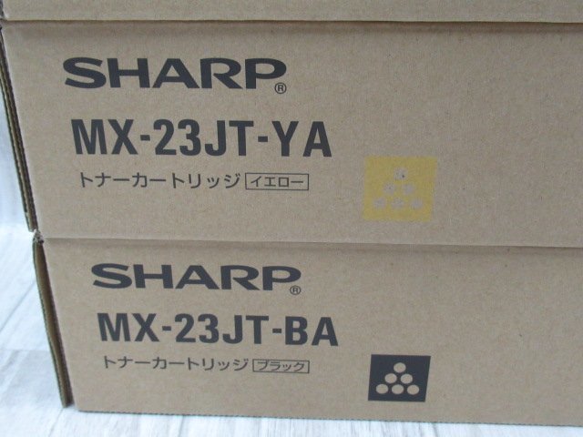 Yahoo!オークション - DT 595)未使用品 SHARP MX-23JT-BA/YA/CA Yahoo!オークション - DT 595)未使用品 SHARP MX-23JT-BA/YA/CA