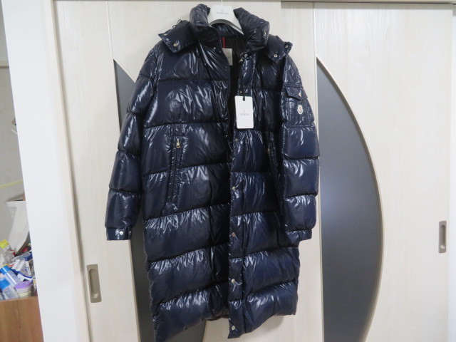  モンクレールファクトリー購入品　MONCLER HANOVERIAN ダウンジャケット　４　col742 ネイビー_画像7