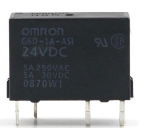 10個入りセット オムロン OMRON製 G6D-1A-ASI DC24V 24VDC ターミナル リレー