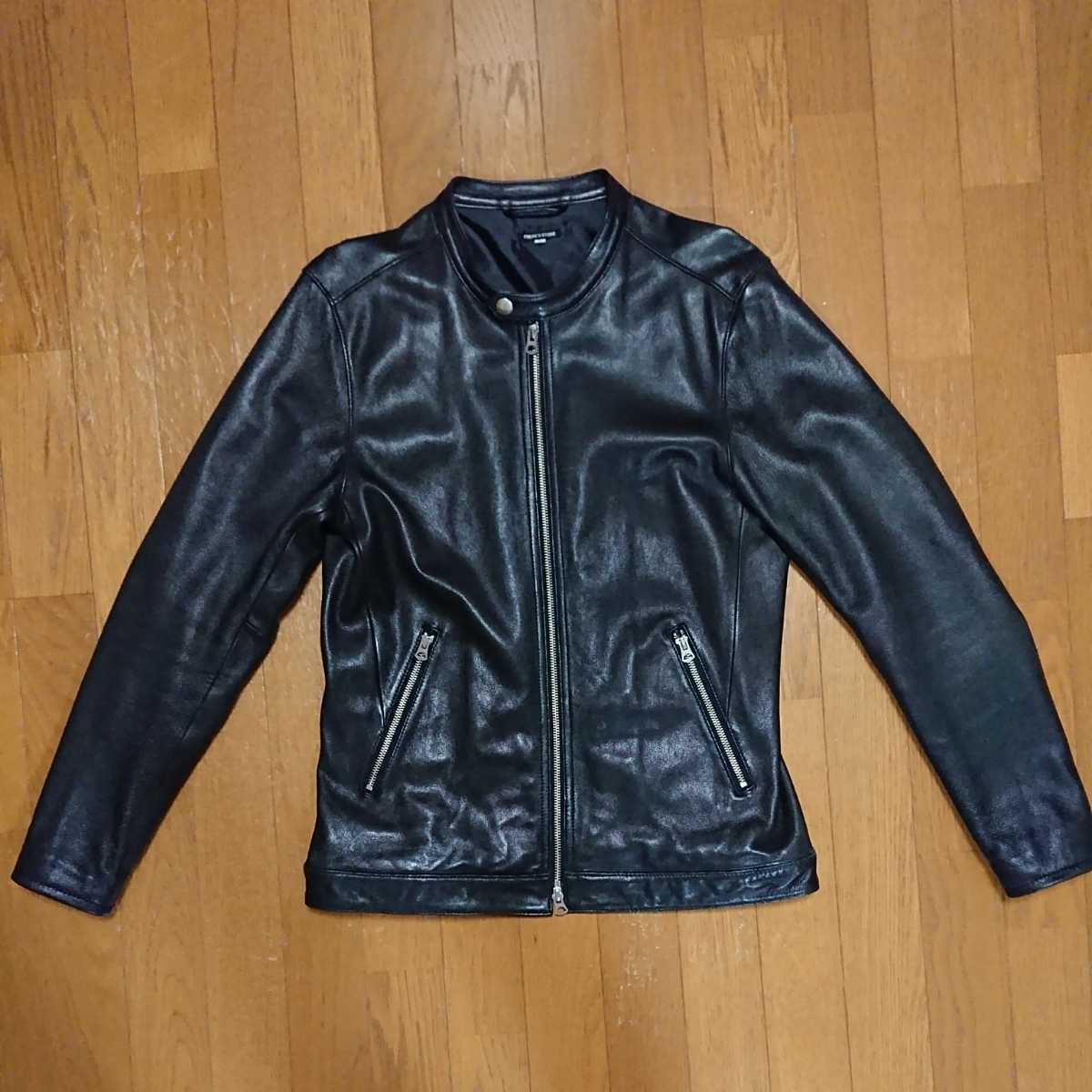 おすすめ】 FREAK'S STORE レザージャケット やぎ革 シングル