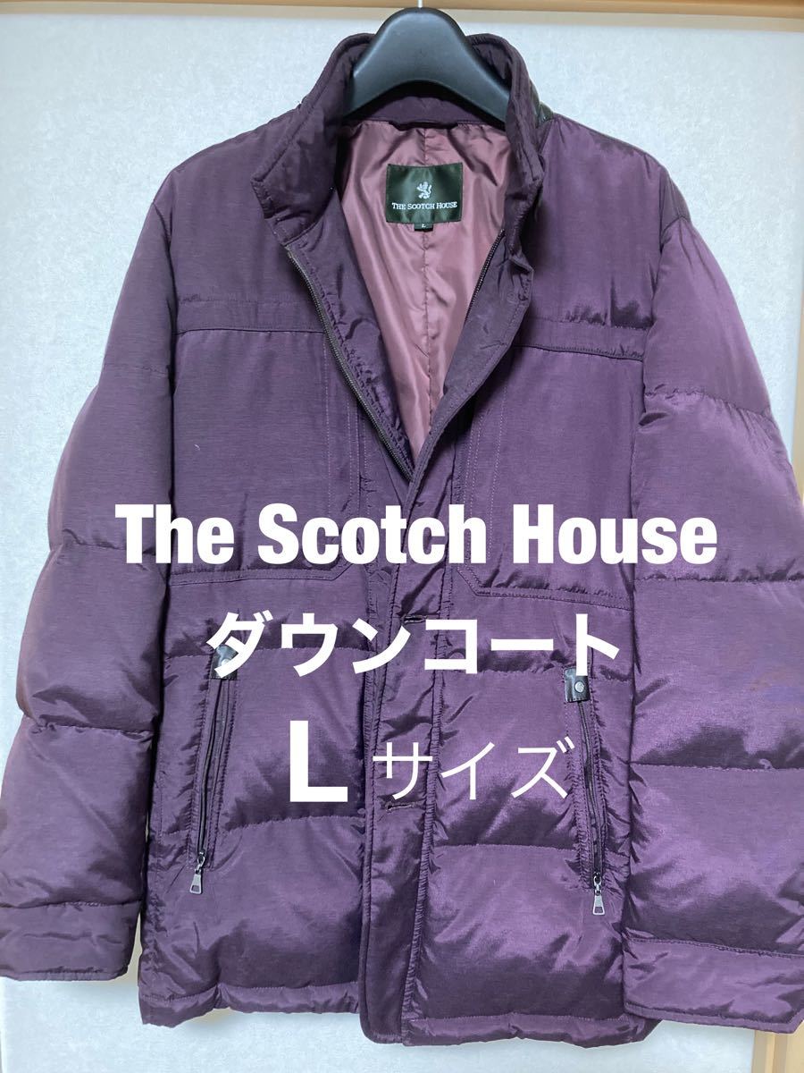 美品】 The Scotch House ザスコッチハウス ダウンコート メンズ 