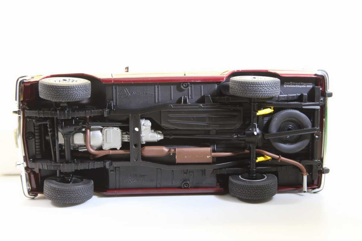 Aa オートアート MILLENNIUM 1/18 ジープ グランド ワゴニア 1989