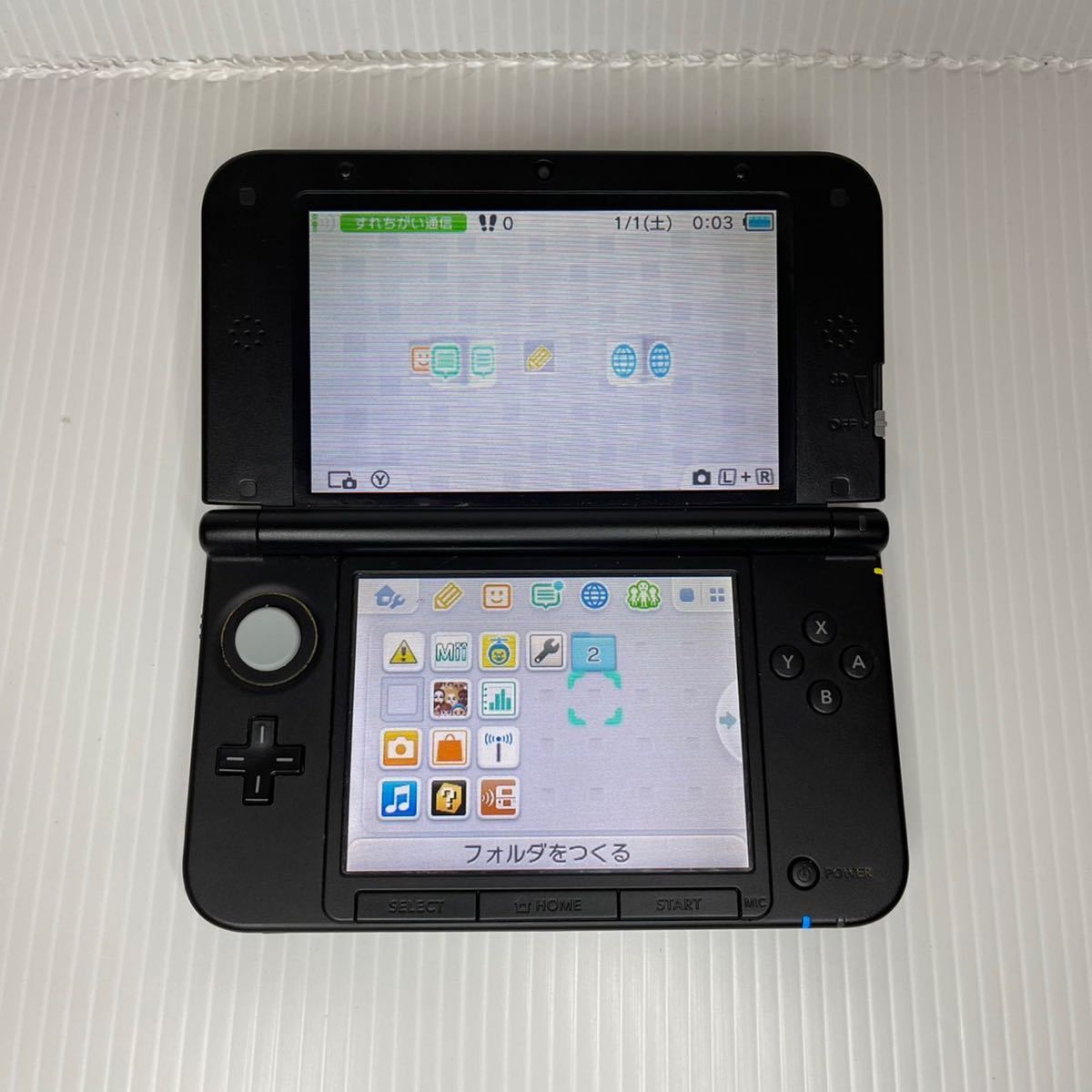 ニンテンドー3DS 本体＋SDカード＋充電器 おまけソフト付き⑳